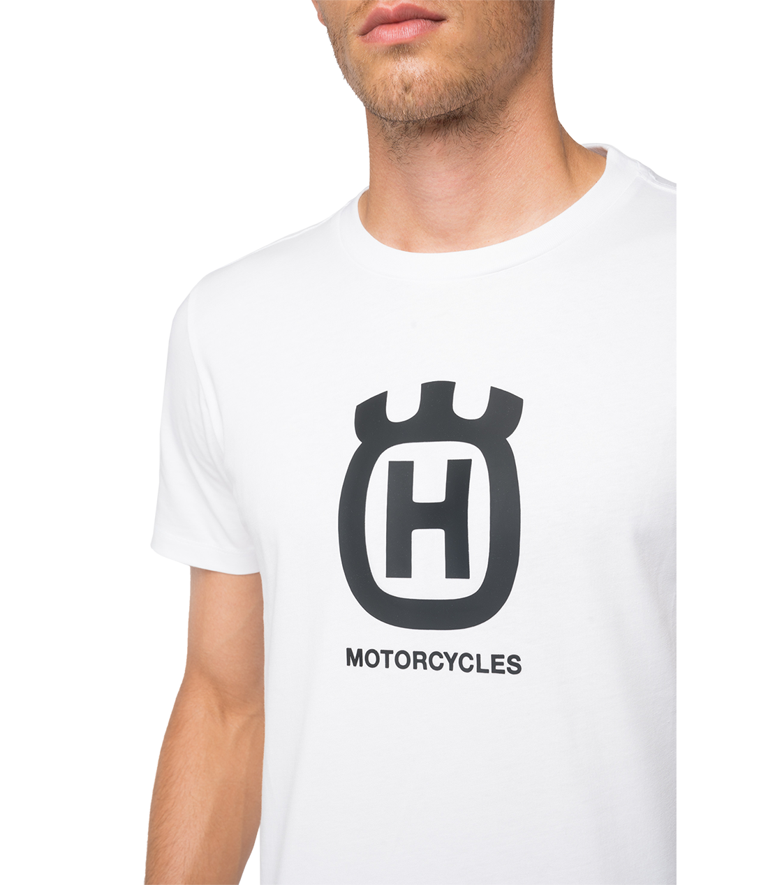 オーガニックコットン Tシャツ REPLAY FOR HUSQVARNA 詳細画像 ホワイト 5
